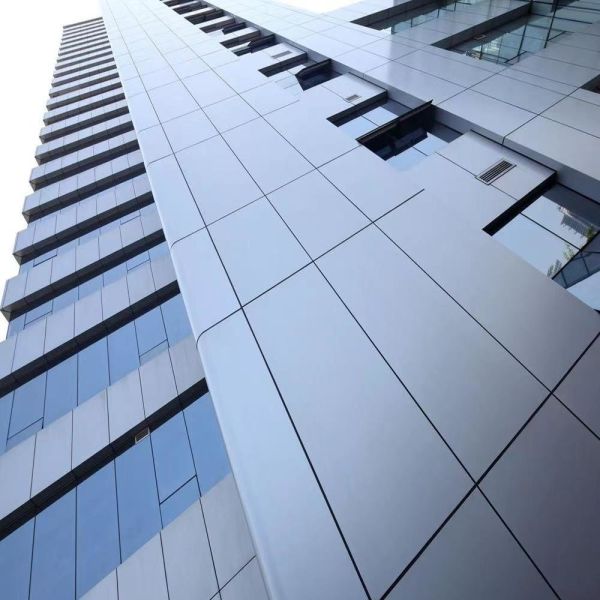 Modern Design Style Curtain Wall with Excellent Thermal Insulation - Rectangle