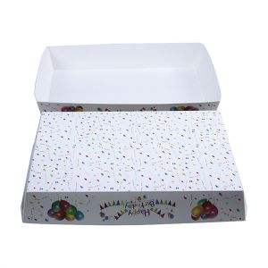 Buy cheap Oven Safe Long Rectangle Paper Cake Baking Pans High Temperature Resistant Loaf Pans Paper from wholesalers