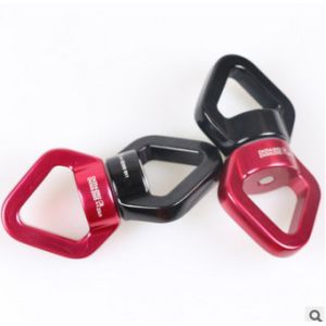 Heavy duty double loop spinning swivel.Climbing carabiner