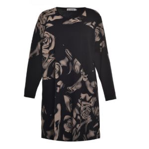 Buy cheap Long Sleeve Mature Ladies Plus Size Dresses Customized Color / Material from wholesalers