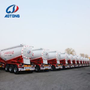 Buy cheap FUWA BPW Optional 3 Axle Cement Carrier Trailer Tanker Truck for Bulk Silo Tank Transport from wholesalers