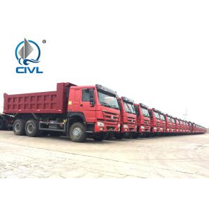 Buy cheap Sinotruk HOWO  Heavy Duty Dump Truck,  336HP 6x4 EURO II, loading 50tons for sand, stone and other construction materail from wholesalers