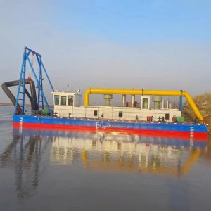 Jet Suction Dredger With High Pressure Water Pump