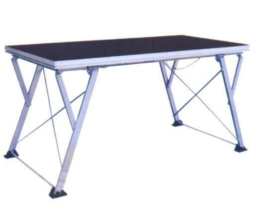 Quality Outdoors Folding Aluminum Platform Weather Resistant Smooth Welding for sale