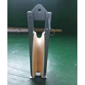Buy cheap Single Sheave 660 Diameter Transmission Line Stringing Tools Stringing Block from wholesalers