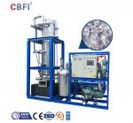 Buy cheap Capacity 10,000kg/24h Ice Tube Machine Germany/Taiwan/Hanbell Compressor from wholesalers