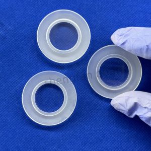 Slotted Quartz Glass Sheet Fused Quartz Window Factory Custom High Temperature