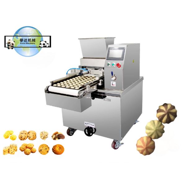Crisp Chocolate Chip Wire Cut Cookie Machine Automatic Extruding