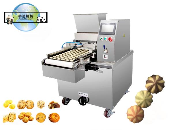 Buy cheap Danish Butter Cookie Depositor Machine 6 Drops/ 9Nozzles PD400 / PD600 Chocolate Chips Cookies Making Machine from wholesalers