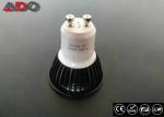 Black IP20 AC 110V 5W LED Spot E27 45 Degree Beam Angle / LED Spotlight Bulbs