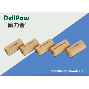 Buy cheap Customized SC2600 SC2000 SC2100 NIMH Rechargeable Battery With MSDS from wholesalers