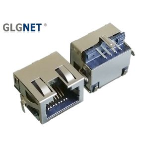 Buy cheap 1 x 1 Single Port Tab Up RJ45 Without Magnetics Through Hole Mounting from wholesalers