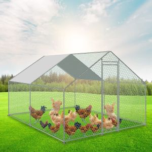 Buy cheap Large Chicken Coop Cage Walk-in Pens Outdoor Backyard Ranch Crate Rabbit Poultry Cage Enclosure Pet Run Exercise from wholesalers