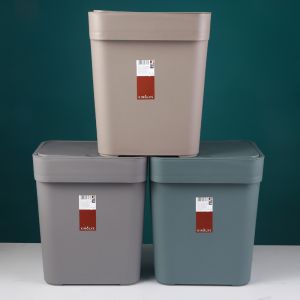 China Plastic PP Household Dustbin For Office Toilet Dry And Wet Separation on sale
