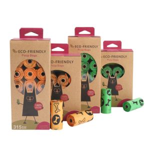 Buy cheap Sustainable Dog Poo Bags Customized Printed Bio Degradable Eco Friendly by Pet Products from wholesalers