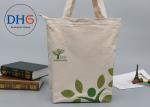 Buy cheap White Bulk Cotton Canvas Tote Bag , Popular Canvas Tote Bags Non Piping String Closure from wholesalers