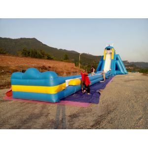 Buy cheap Outdoor Commercial Giant Inflatable Slide, Inflatable Water Slide For Sale from wholesalers