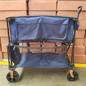 Buy cheap Double Decker Collapsible Handle Folding Trolley Cart Large Load Capacity from wholesalers