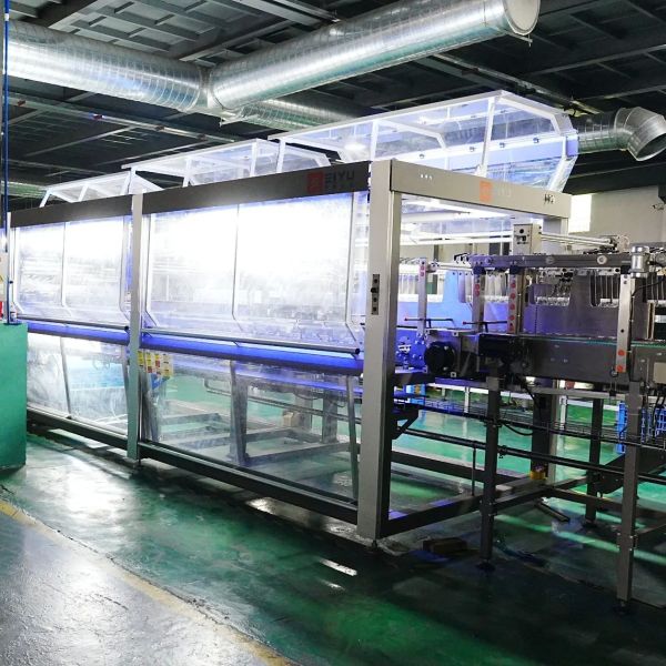 High Capacity Mechanical Driven Shrink Packer with Both Ends Open for Bottled