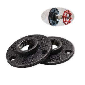 Buy cheap 4 Holes 1/2" DN15 Malleable Cast Iron Pipe Fittings from wholesalers