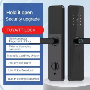 Buy cheap Smart and Secure Tuya Bluetooth Electric Door Knob Keyless-Entry Digital Fingerprint Smart Door Lock with Code Passcode from wholesalers