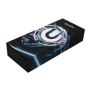 Buy cheap Matte Black Pullout Electronics Packing Boxes With Foam Insert from wholesalers