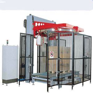 Buy cheap Well-designed automatic rotate pallet wrappers for brick from wholesalers