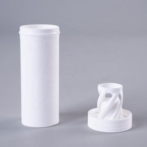 Effervescent Tablets Packaging with Food Grade PP Plastic Pill Tube and Sealing