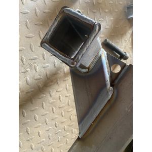 Buy cheap Off-Road Black Spare Wheel Carrier Designed and Manufactured by Custom Metal Fabrication from wholesalers