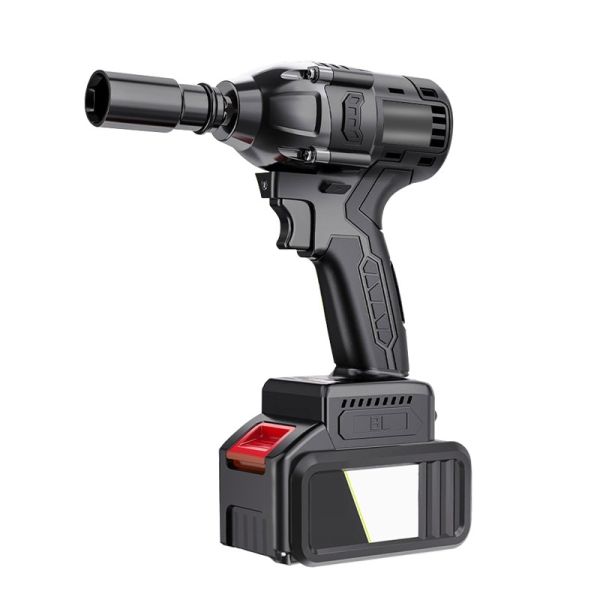 Buy cheap High quality heavy high power cordless electric torque wrenches impact lithium wrench socket set from wholesalers