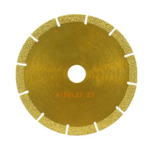 Buy cheap 10mm Segment Universal Diamond Saw Tools Cutting Disc Vacuum Brazed from wholesalers