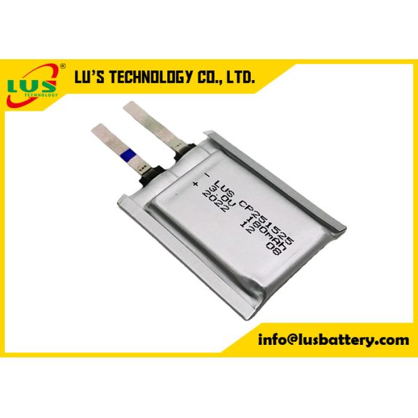 LiMnO2 Ultra Thin Cell 3V CP251525 Battery 150mah Lithium Manganese Dioxide Cell