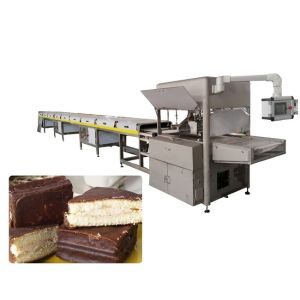 Buy cheap 400kg/H 3 Temperature Zones Chocolate Coating Line For Pure Chocolate from wholesalers