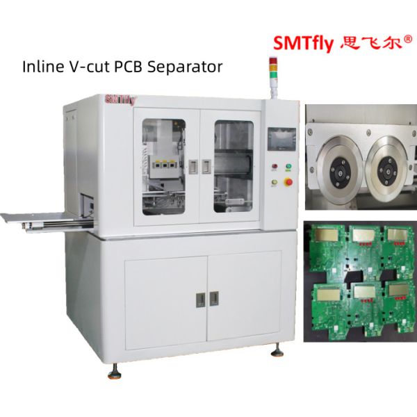 Buy cheap Double Direction PCB Separator Machine Fully Automatic Inline 300mm Customized from wholesalers