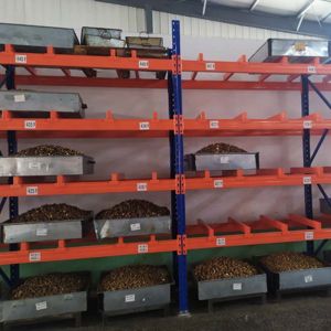 Customized Industrial Metal Warehouse Racking Pallet Racking System 500kgs