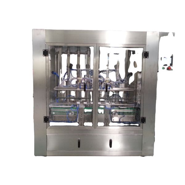 Quality Automatic servo piston type filling machine for liquid/paste/detergent/shampoo for sale