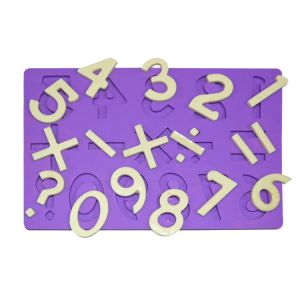 Buy cheap Number Shape Silicone Fondant Mold Multifunctional Mathematics Design from wholesalers