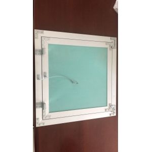 Buy cheap 30cm Push Lock  Trapdoor Aluminum Access Panel Anodized Surface from wholesalers