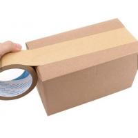 Buy cheap Heavy Packing Label Tape Label / Gummed Tape Kraft With PE Coated product