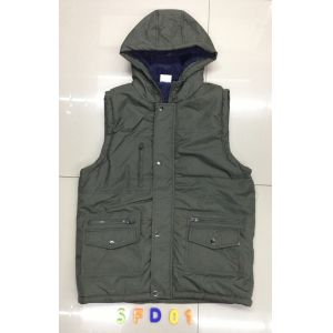 Buy cheap SFD001 Men's vest waistcoats jacket, coats with hood from wholesalers