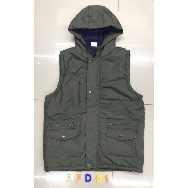 Quality SFD001 Men's vest waistcoats jacket, coats with hood for sale
