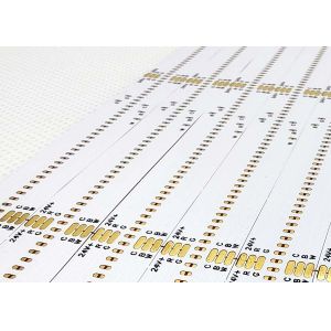 China Double Layer LED COB FPCB Flexible Circuit Board With Whiteboard And Black Text Design on sale