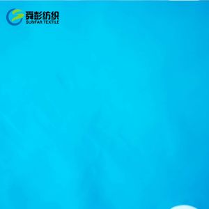 Plain Nylon Taslon Fabric PU Coating , Polyamide Nylon Woven Fabric