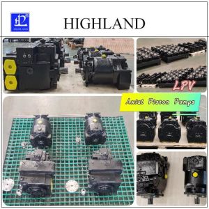 Black Piston Pump With Function In Hydraulic System Components