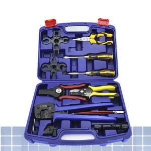 China Plastic Packing Handle MC4 Crimping Tool Kit For Tyco Solar Connector And Cable on sale China Plastic Packing Handle MC4 Crimping Tool Kit For Tyco Solar Connector And Cable on sale