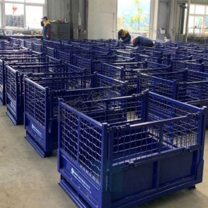 Buy cheap Collapsible Pallet Cage Space Saving Solution For Efficient Storage from wholesalers