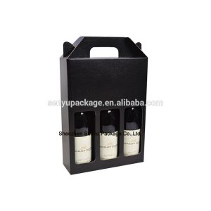 Buy cheap Hard 1 3 Bottle Wine Box Cardboard with Printed Logo from wholesalers