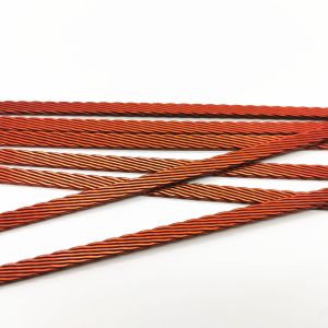 0.2mm Enamelled Copper Wire Ctc Continuously Transposed Conductor Rectangular /