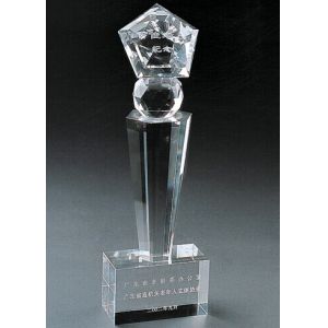 Buy cheap Top Grade Crystal Trophy from wholesalers