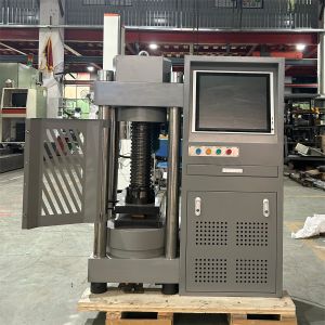 Buy cheap Concrete Brick Compression Test Machine Equipment Hydraulic Pump Rated Pressure 40Mpa 2000Kn Max Load from wholesalers